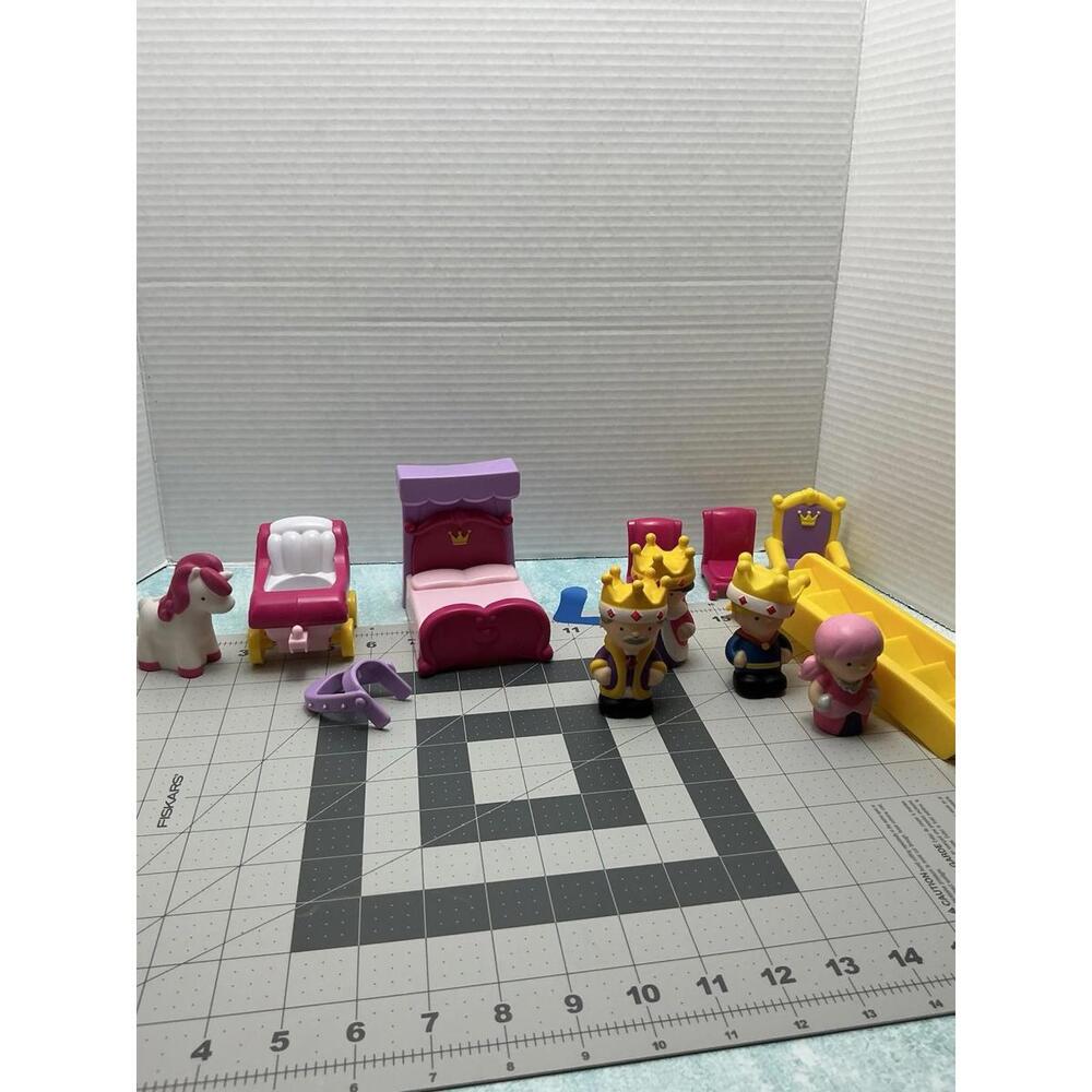 PlayGo Royal Castle Playset Replacement Lot King Queen Carriage Furniture etc. +